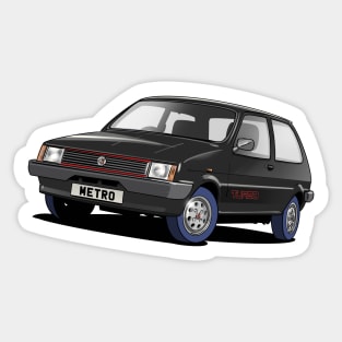 MG Metro Turbo car Sticker